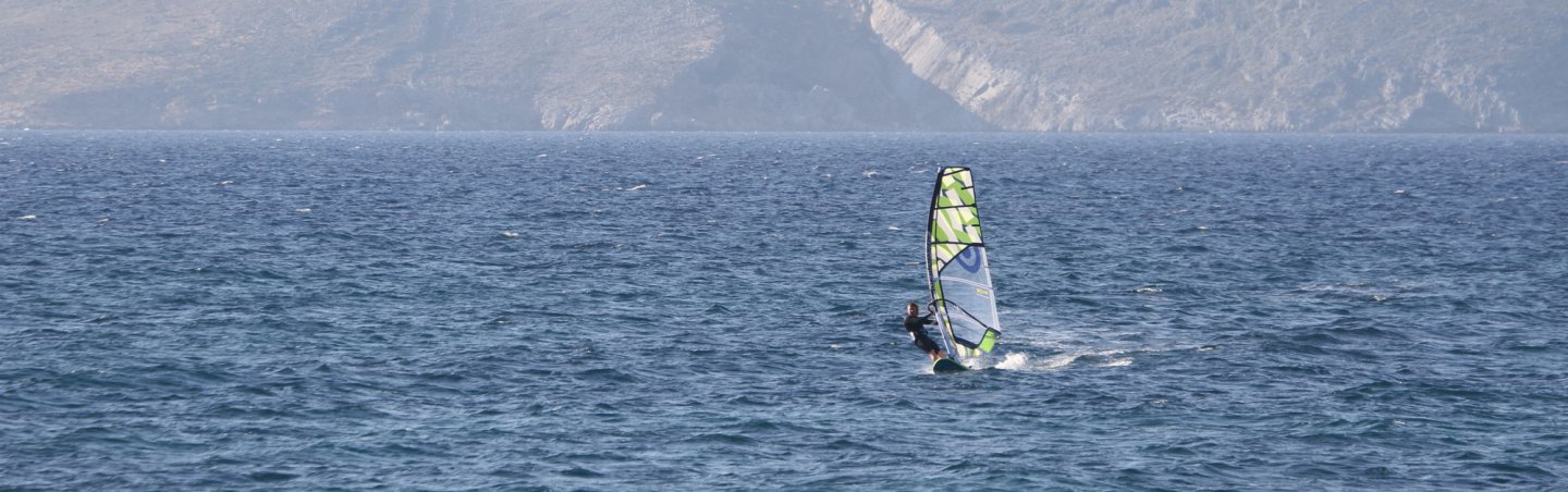 Windsurfen in Kos, Marmari