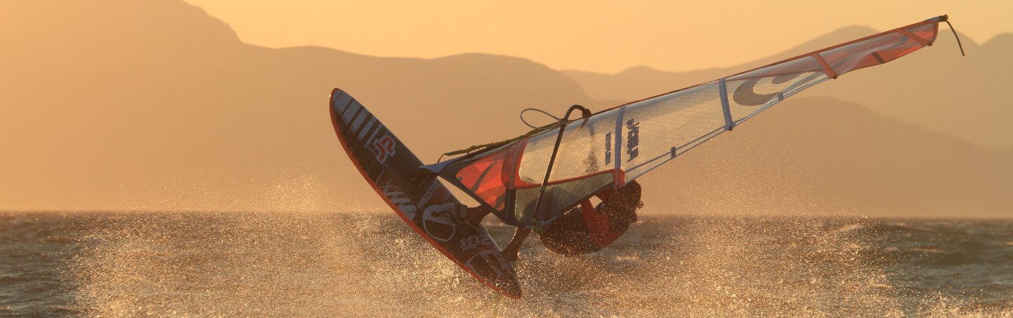 Windsurfing Kos Sunset