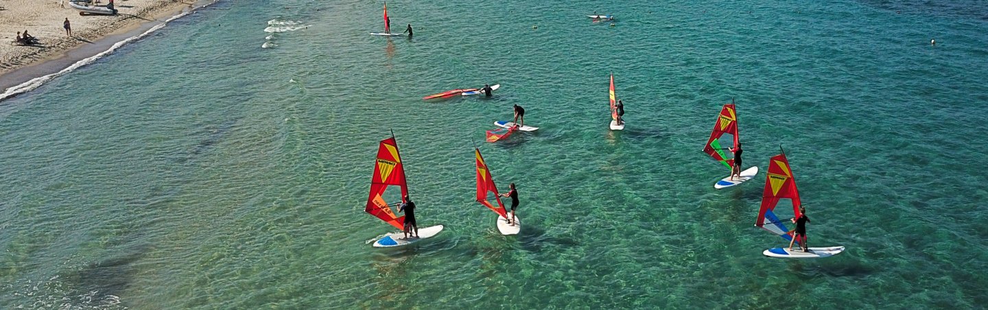 Windsurfing Marmari, Windsurfen Kos, Caravia Beach Hotel, Marmari, Windsurfschule, Windsurfing lessons