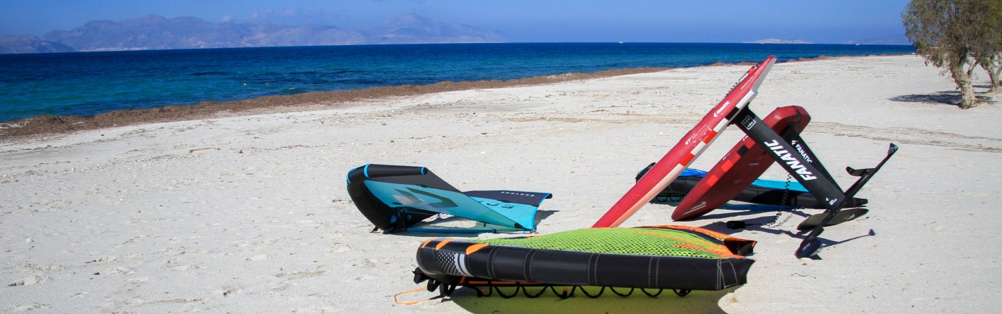 wingsurfen wingfoil Kos Kitesurfingkos Greece Griechenland Mastichari Lessons Rental