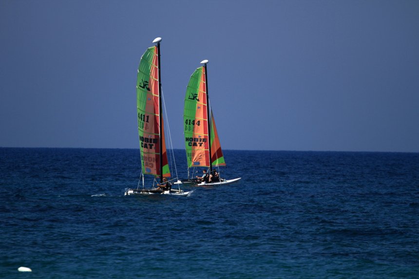 Sailing turns Windsurfing Kos & WaterProof.de