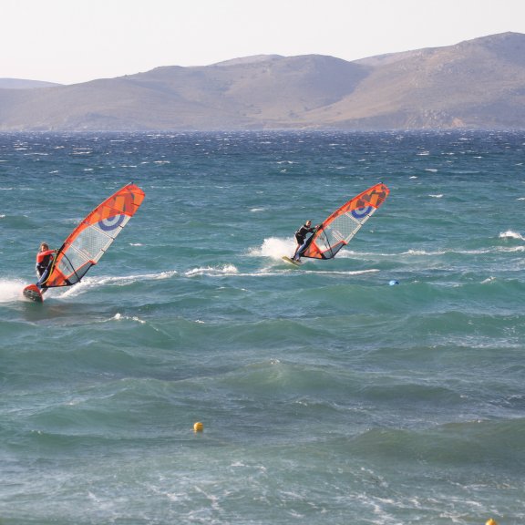 Windsurfing lessons Caravia Beach Hotel