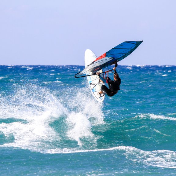 Windsurfen Windsurfing Marmari Windsurfingkos